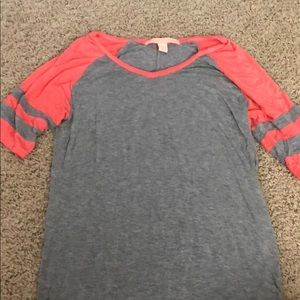 Women’s baseball half sleeve shirt